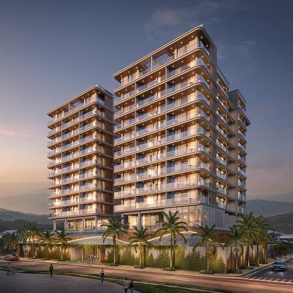 Scenarium Martim de S� frente mar em Caraguatatuba