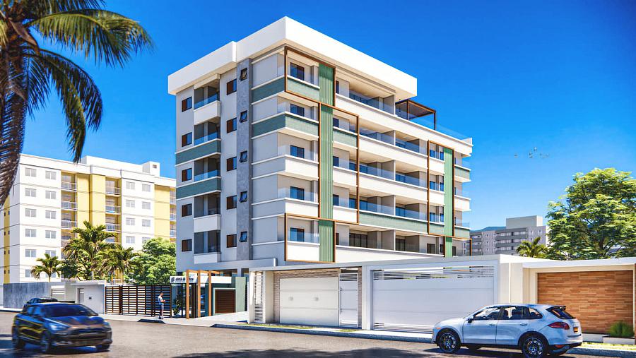 Fachada do Citt� di Lucca na Barra da Lagoa, Ubatuba