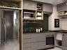 Cozinha do apartamento de 31,42 m� no condom�nio Portal do Parque