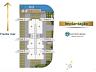Implanta��o do Residencial Jardins de Nazar� com indica��o dos finais e posi��o frente mar na Praia do Massagua�u em Caraguatatuba