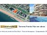 Localiza��o do terreno frente mar do Residencial Jardins de Nazar� na Praia do Massagua�u em Caraguatatuba