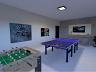 Perspectiva do sal�o de jogos do Residencial Sardenha