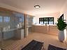 Perspectiva do spa e da �rea de relaxamento do Residencial Sardenha
