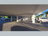 Perspectiva das vagas de garagem cobertas e descobertas do Residencial Sardenha
