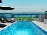 Piscina na cobertura do Residencial Tommasino, Ubatuba