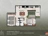 Planta do apartamento de 2 dormit�rios, final 01, Residencial Tommasino