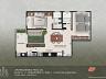 Planta do apartamento de 2 dormit�rios, final 04, Residencial Tommasino