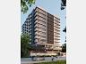 Fachada do Residencial Bilbao, lan�amento na Praia das Palmeiras, Caraguatatuba