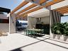 Espa�o gourmet com pergolado no 5� andar do Amalfi Studios