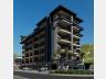 Fachada do Arezzo Studios com apartamentos de 2 dormit�rios no Perequ�-A�u