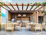 �rea gourmet com forno de pizza do Citt� di Montalcino