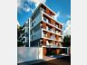 Fachada do Viena Residencial, pr�dio de apartamentos no Centro de Ubatuba