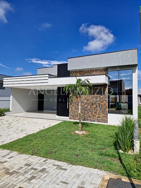 Casa contempor�nea � venda no Condom�nio Dona Maria C�ndida � Indaiatuba/SP 1