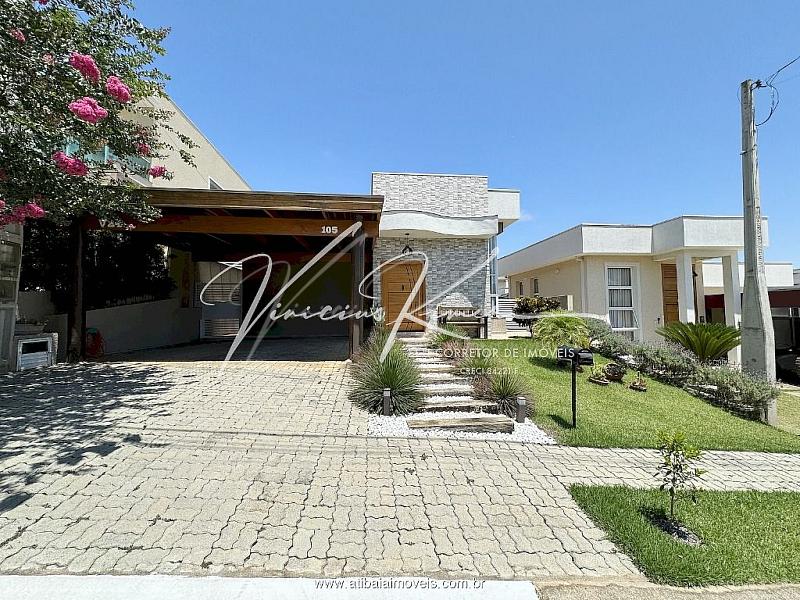 Casa aconchegante com 3 dormitórios no Condomínio Terras de Atibaia I — foto 2