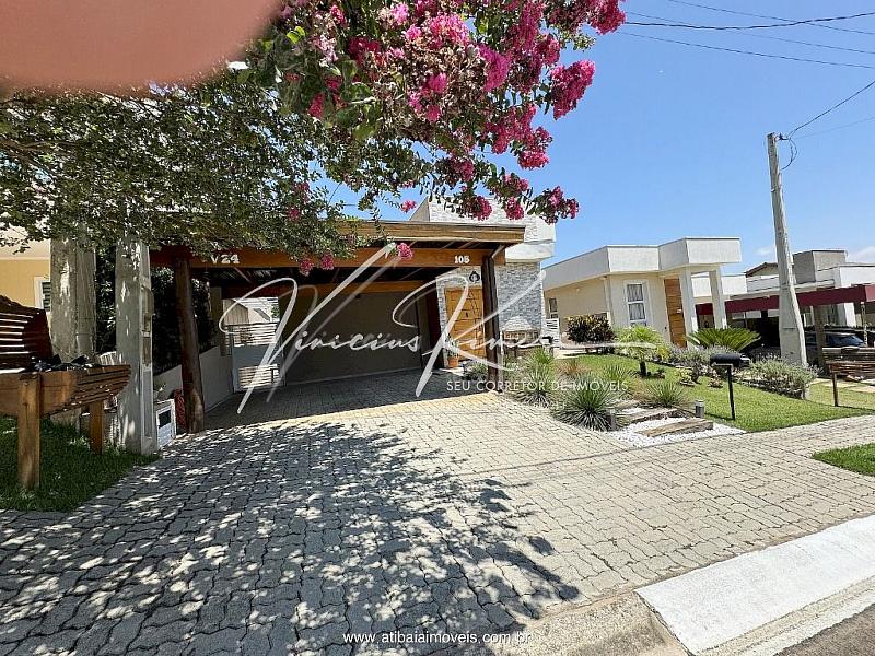 Casa aconchegante com 3 dormitórios no Condomínio Terras de Atibaia I — foto 3