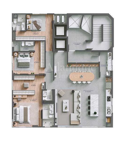 Amplo 3 suítes 163m2 privativos lazer completo — foto 10