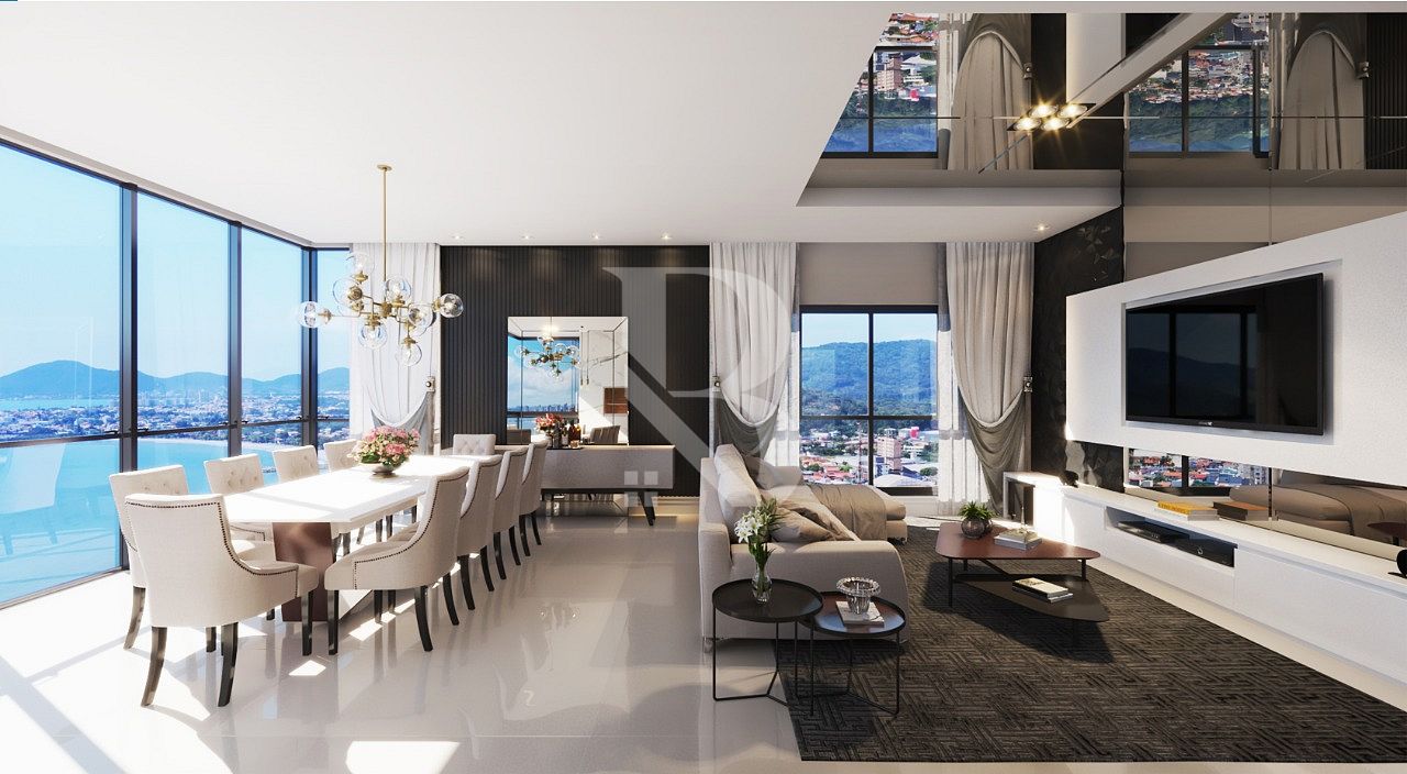 Com 4 suítes. Unique Home - Engeoffice. Apartamento frente mar em Balneário Piçarras.