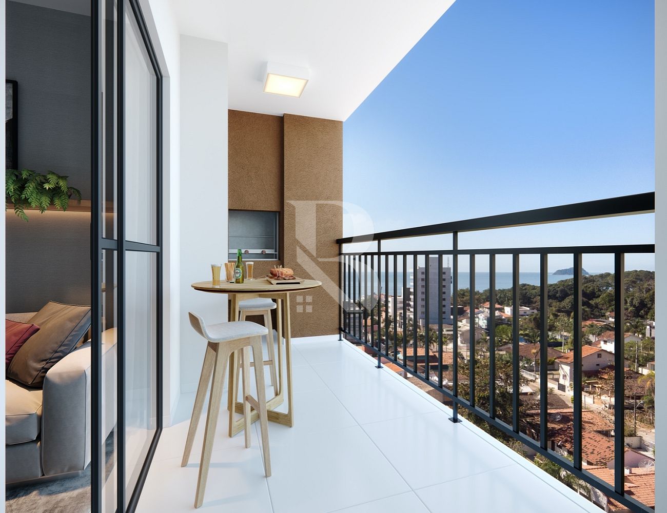 Com 2 Quartos. Milos Rogga. Apartamento a venda Balneário Piçarras.