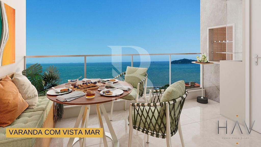 Com 3 quartos apartamento a venda em Penha - SC