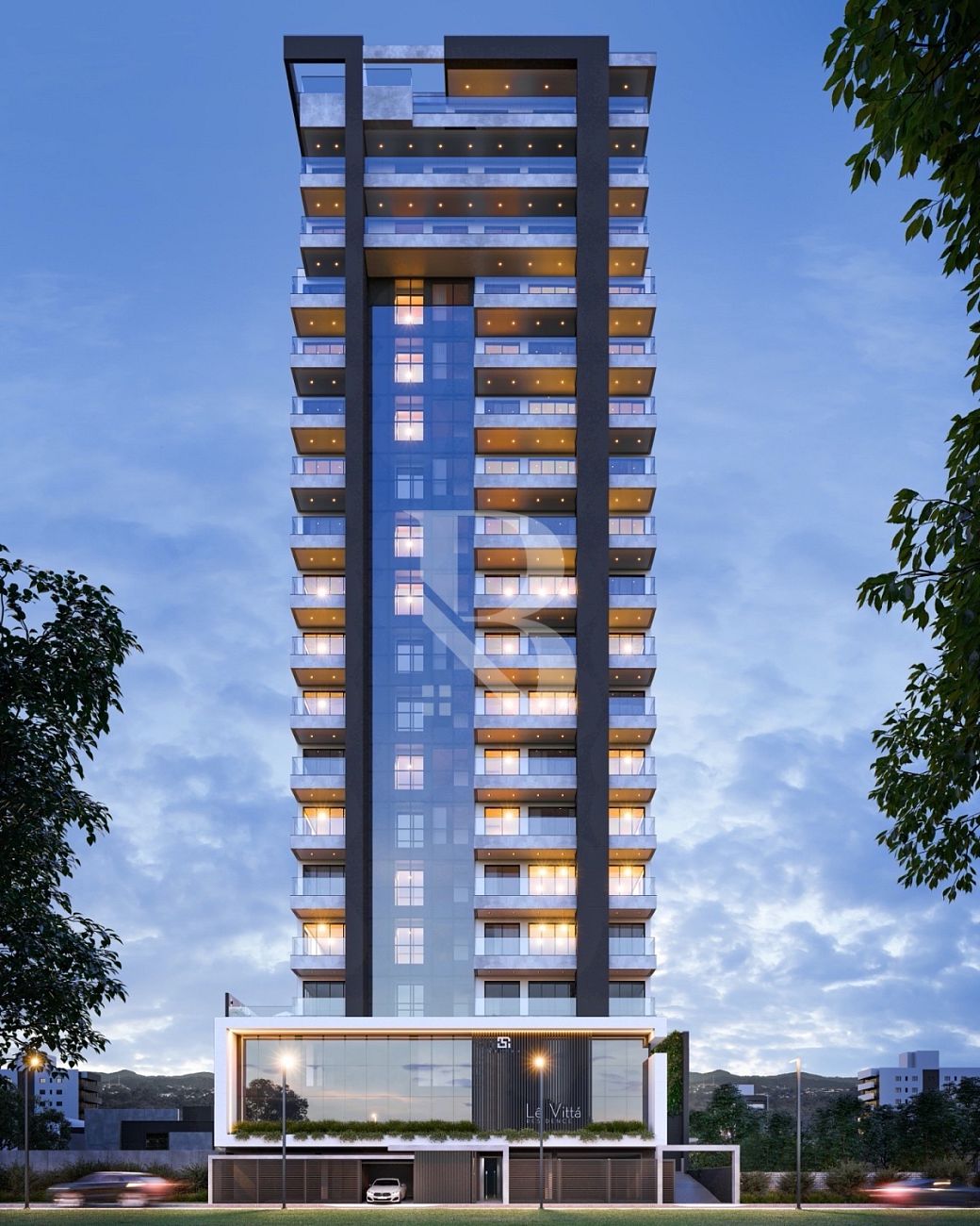 Com 2 quartos. Lê Vittá. Apartamento a venda Balneário Piçarras SC.