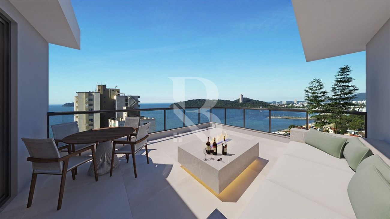 Cobertura 3 suítes, vista mar, lazer completo