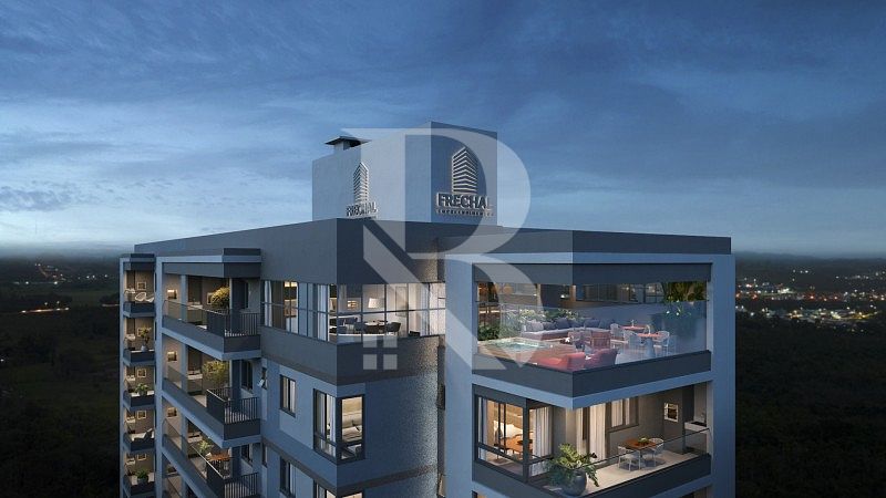 Com 3 quartos. Apartamentos a venda em Balneário Piçarras SC. Residencial Azzure - Frechal