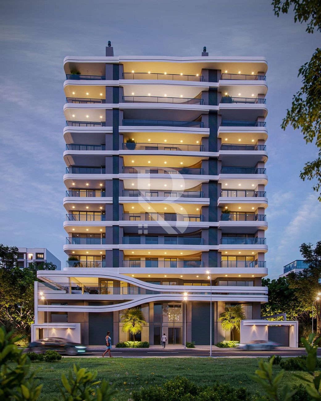 Com 3 quartos apartamento a venda em Piçarras - SC