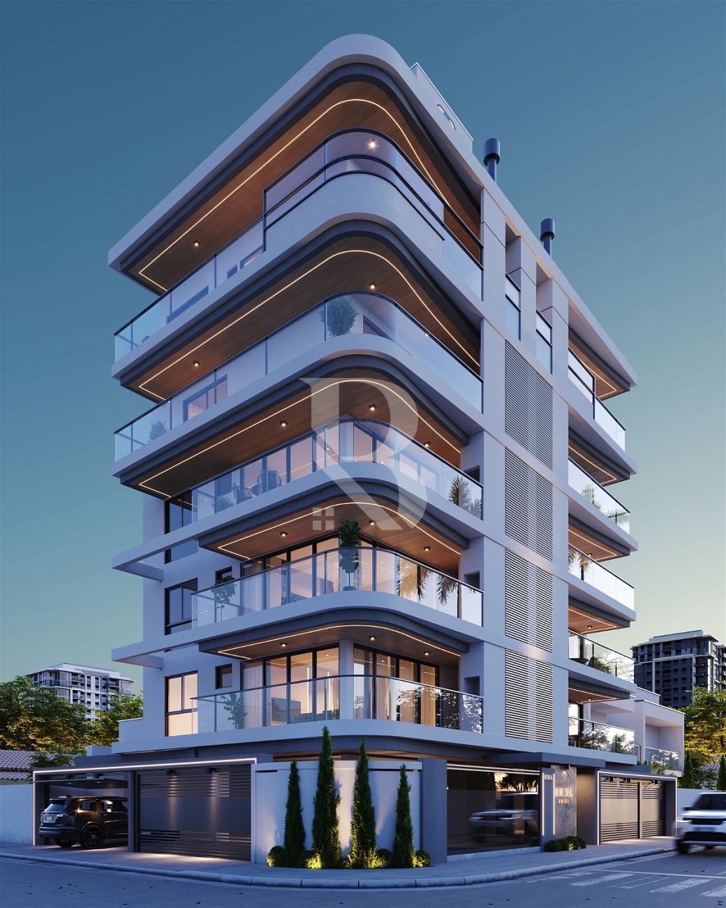 Com 3 quartos. Blue Sea. Apartamento a venda Balneário Piçarras SC