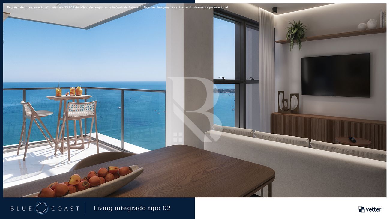 3 quartos. Blue Coast Vetter. Apartamento a venda Penha SC.