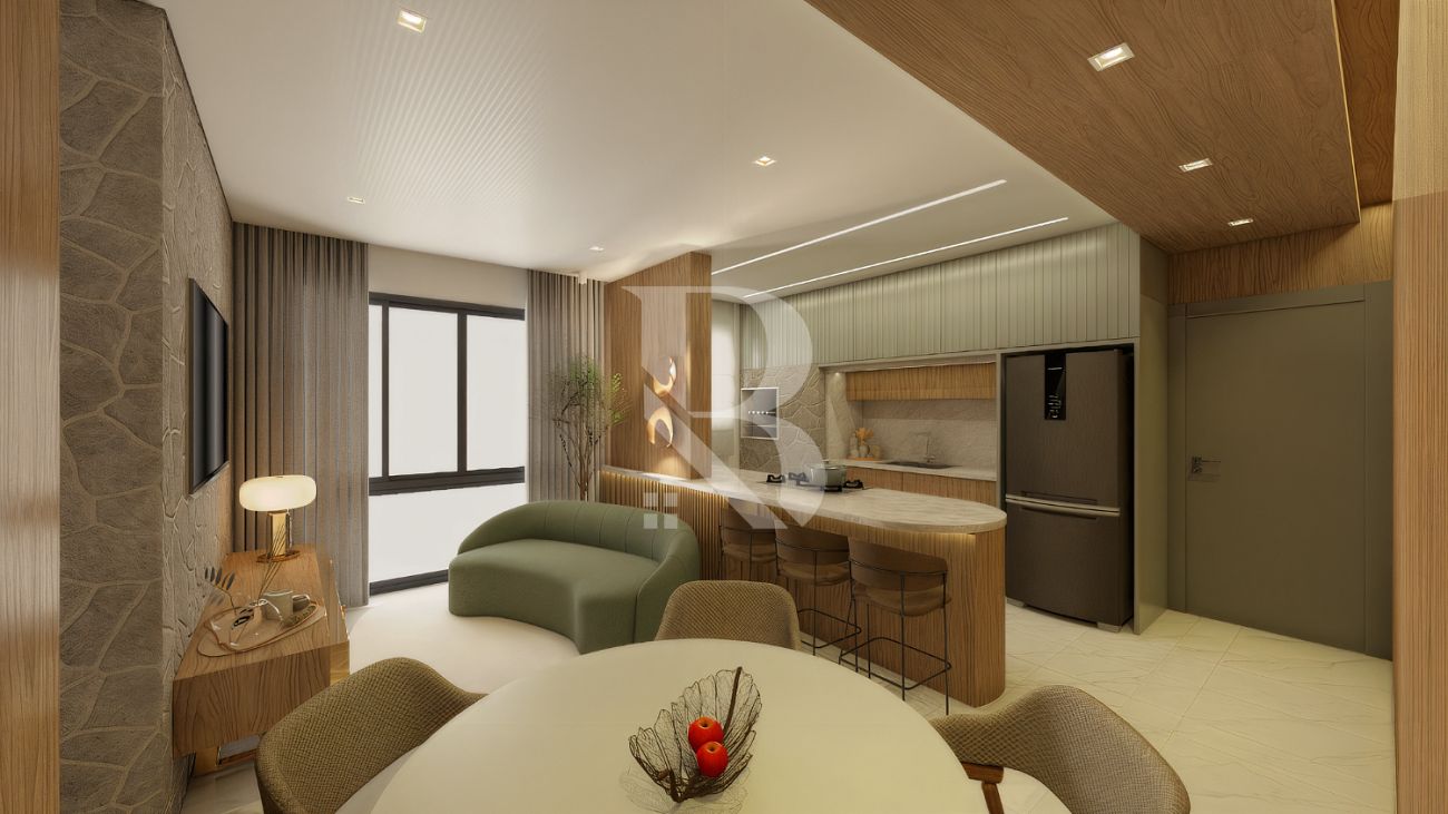 Com 2 dormitórios. Unik Residence – Apartamento à Venda na Planta em Balneário Piçarras.