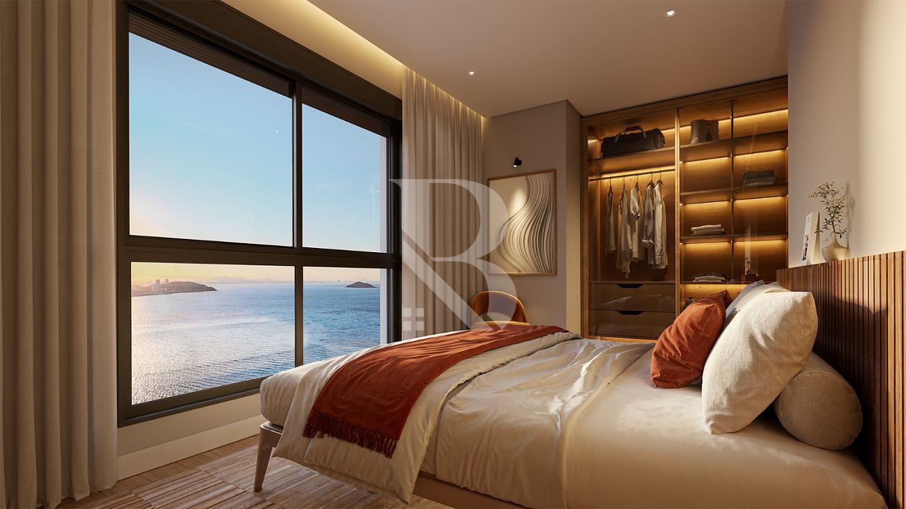 Com 2 quartos. Fort Myers Vetter - Apartamento a venda Penha SC.