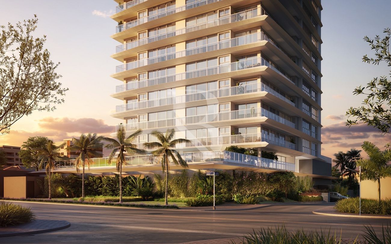 Com 3 quartos. Rhodes  Daxo. Apartamento a venda Balneário Piçarras SC