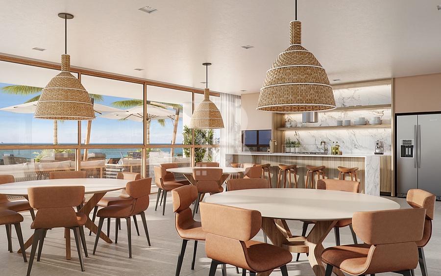 Com 3 suítes. Mykonos - Daxo - Frente mar em Balneário Piçarras - SC — foto 37