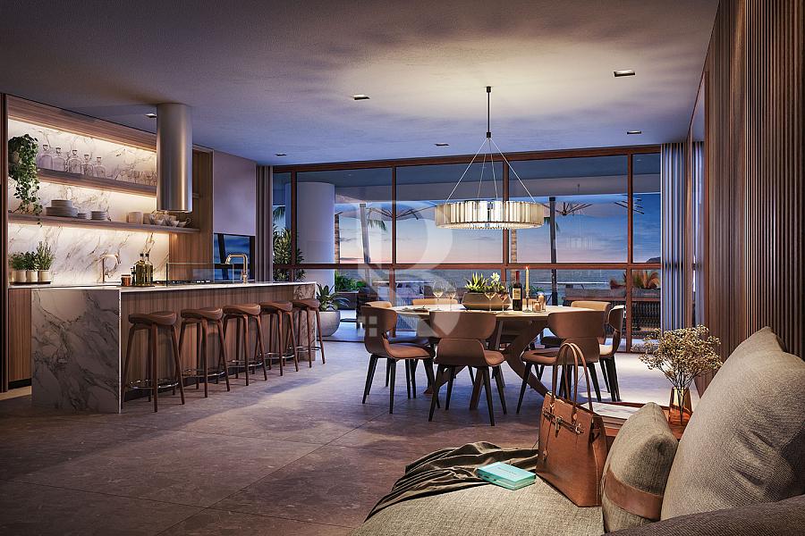 Com 3 suítes. Mykonos - Daxo - Frente mar em Balneário Piçarras - SC — foto 38