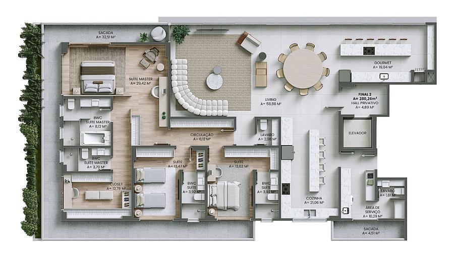 Brava Concetto - Praia Brava - Itajaí SC — foto 35