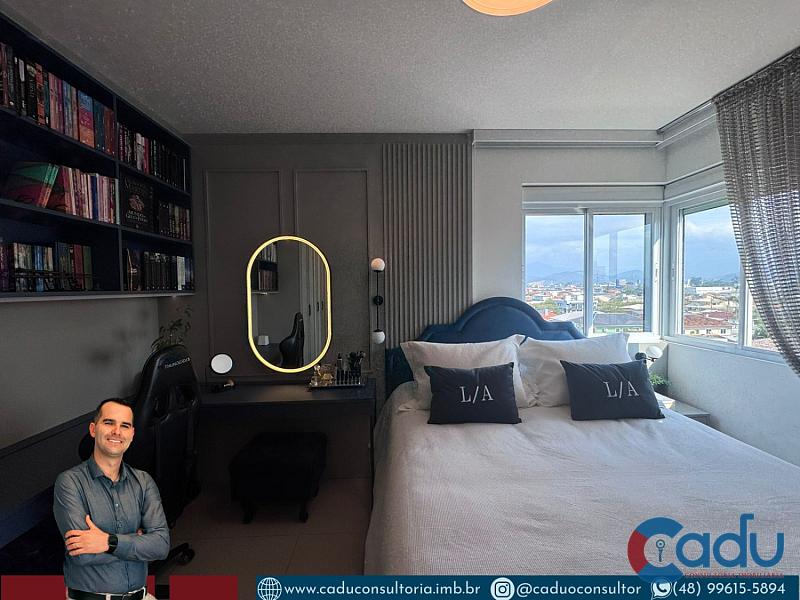 Apartamento à Venda – 2 Dormitórios | Suíte | Mobiliado | 71,3m² | Centro – Palhoça/SC — foto 27
