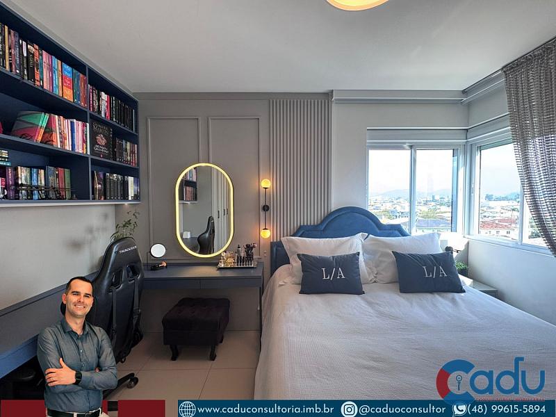 Apartamento à Venda – 2 Dormitórios | Suíte | Mobiliado | 71,3m² | Centro – Palhoça/SC — foto 31