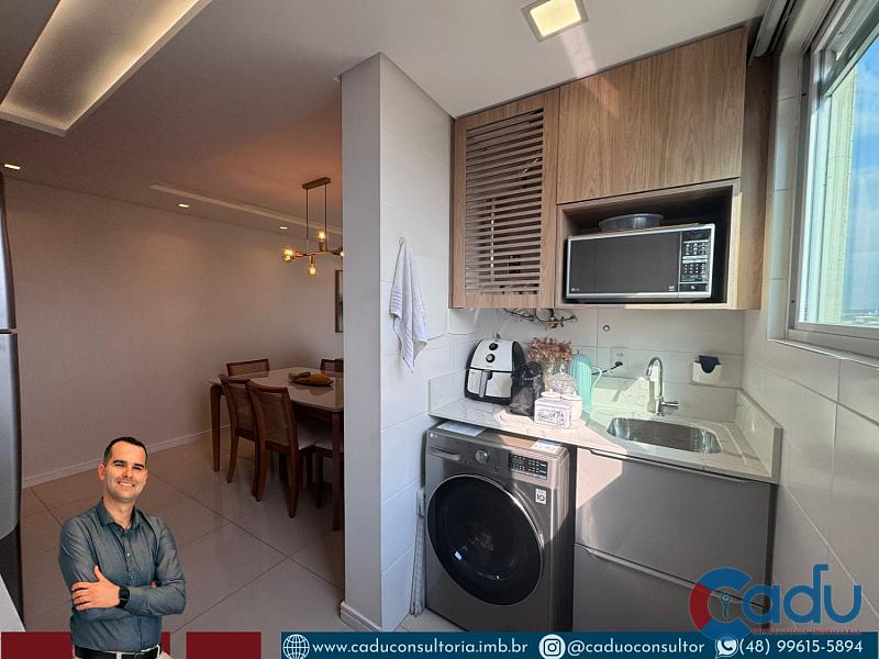 Apartamento à Venda – 2 Dormitórios | Suíte | Mobiliado | 71,3m² | Centro – Palhoça/SC — foto 5
