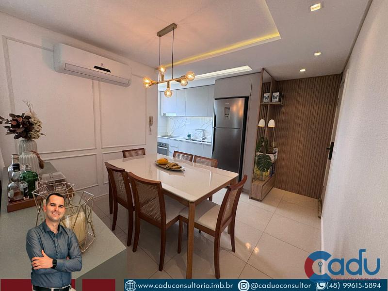Apartamento à Venda – 2 Dormitórios | Suíte | Mobiliado | 71,3m² | Centro – Palhoça/SC — foto 6