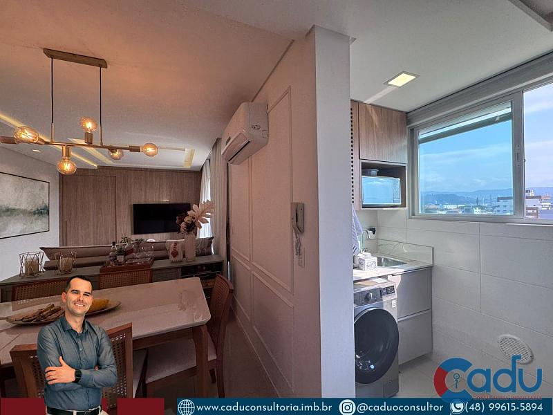 Apartamento à Venda – 2 Dormitórios | Suíte | Mobiliado | 71,3m² | Centro – Palhoça/SC — foto 8