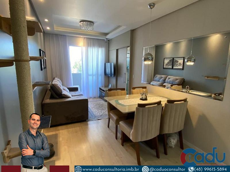 Apartamento com 2 quartos à venda, 54m², 1 banheiro, 1 garagem - Areias - São José — foto 3