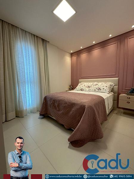 Apartamento Lindamente Decorado - 2 suítes - Pagani - Palhoça - Residencial Fontana de Trevi — foto 17