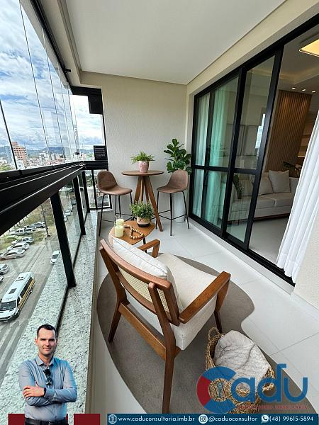 Apartamento Lindamente Decorado - 2 suítes - Pagani - Palhoça - Residencial Fontana de Trevi — foto 14