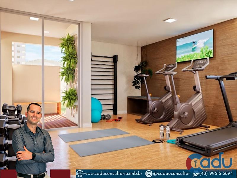 Apartamento 2 dormintórios sendo 1 suíte | Area de Lazer Completa - Pedra Branca - Palhoça/SC — foto 8