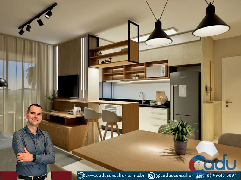 Apartamento 2 dormintórios sendo 1 suíte | Area de Lazer Completa - Pedra Branca - Palhoça/SC — foto 4