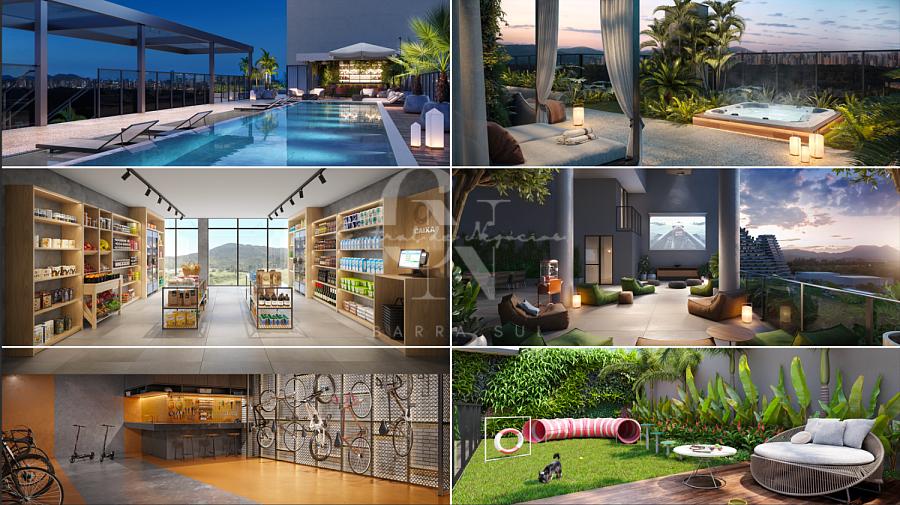 Apartamento 1 dormitório com 1 vaga em Porto Belo — foto 2