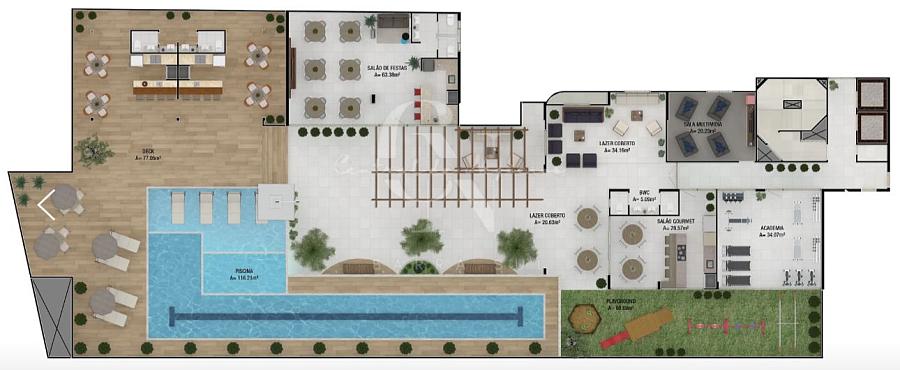 Apartamento 3 dormitórios sendo (1 suíte) 2 vagas  a 800 metros da Praia de Cabeçudas — foto 15