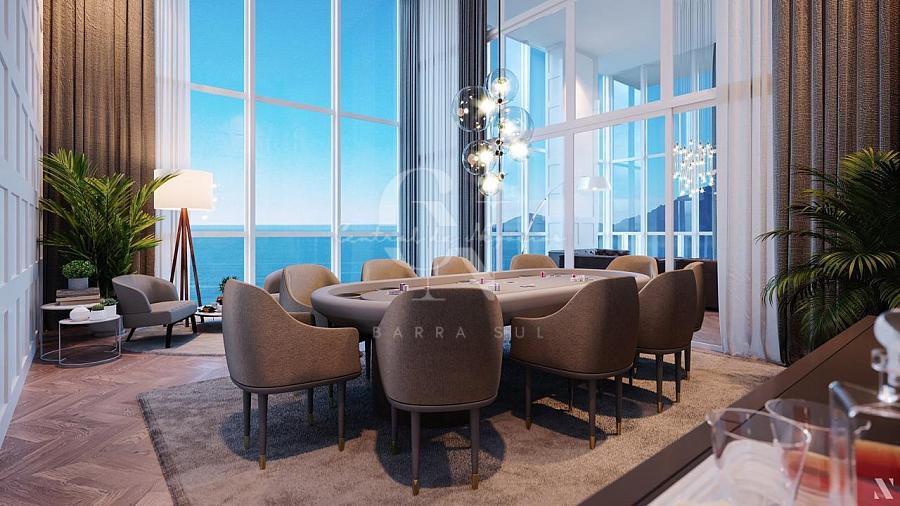 Apartamento 4 dormitórios, 4 suítes, 4 vagas de garagem Frente Mar em Balneário Camboriú — foto 2