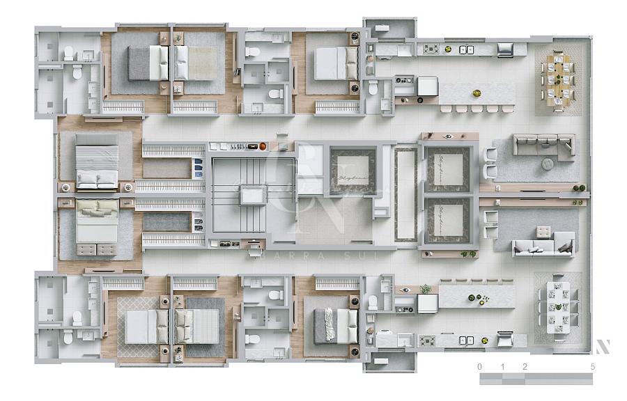Apartamento 4 dormitórios, 4 suítes, 3 vagas de garagem em Balneário Camboriú — foto 93