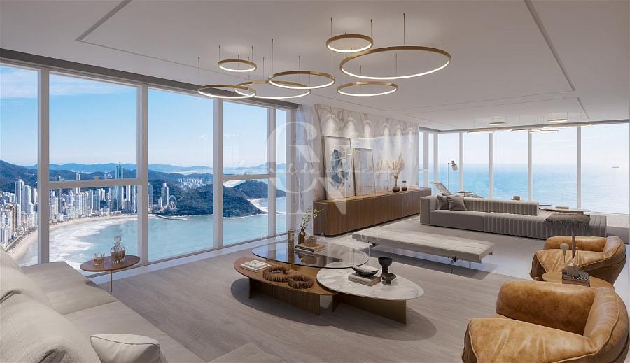 Apartamento Duplex 8 dormitórios 8 Suites 6 vagas de garagem Frente Mar em Balneário Camboriú — foto 5